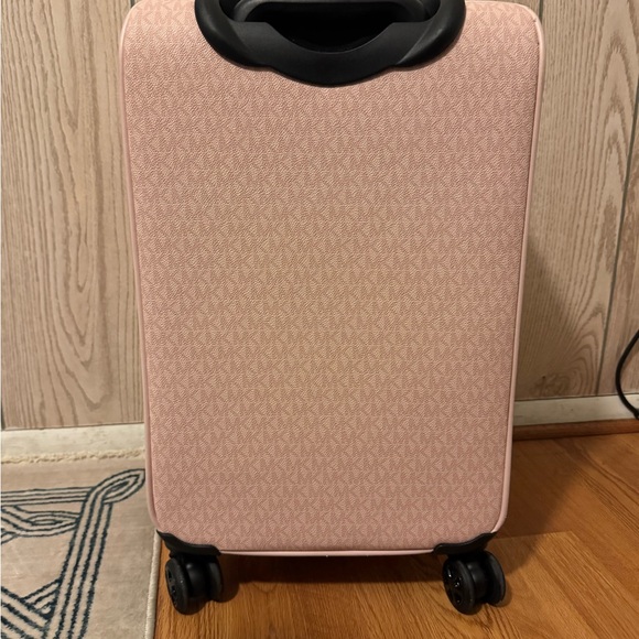 Michael Kors Small Signature Logo Suitcase in LT Powder Blush - Picture 12 of 12